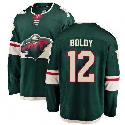 Men's Breakaway Minnesota Wild Matt Boldy Fanatics Branded Home Jersey - Green
