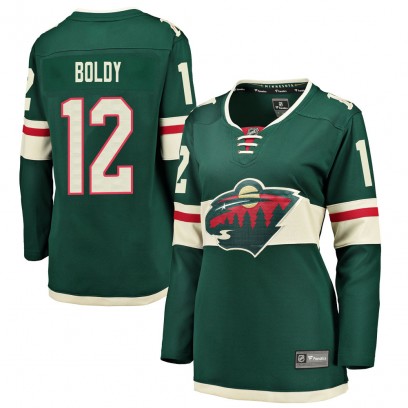 Women's Breakaway Minnesota Wild Matt Boldy Fanatics Branded Home Jersey - Green